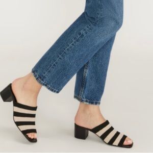 Everlane Glove Reknit Mule Striped Sz 9